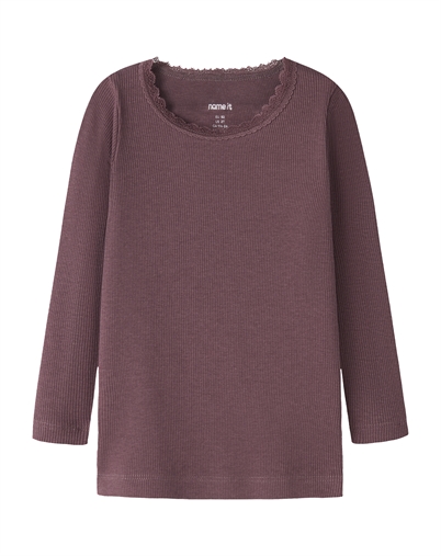 Name It - NMFKab Langarmshirt - Wild Ginger